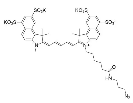 Sulfo-Cyanine5.5 azide  水溶性花菁染料CY5.5标记叠氮