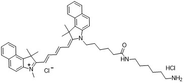 Cyanine5.5 amine  花菁染料CY5.5标记氨基  2097714-45-7