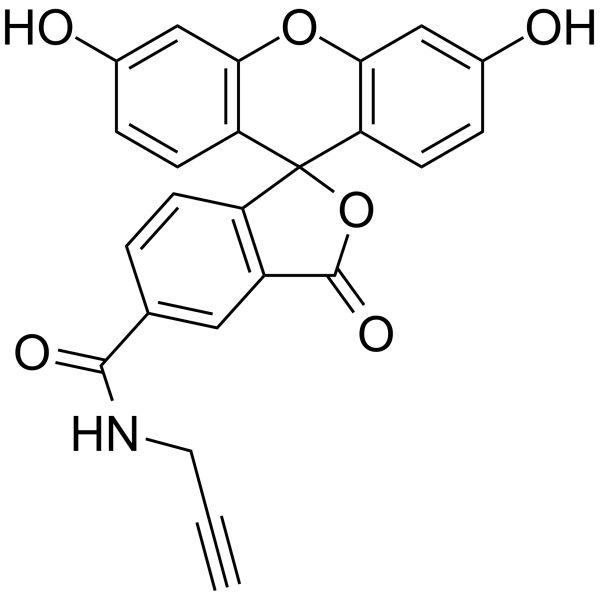 5-FAM alkyne  5-羧基荧光素炔烃	 510758-19-7