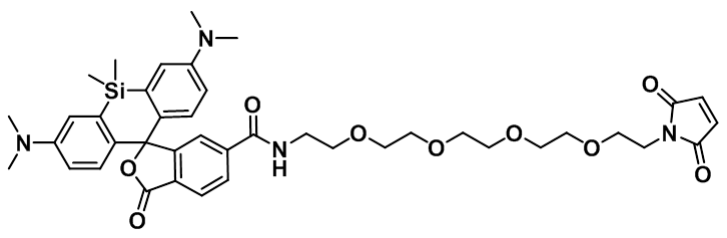 SiR-PEG4-Maleimide硅基罗丹明-四聚乙二醇-马来酰亚胺