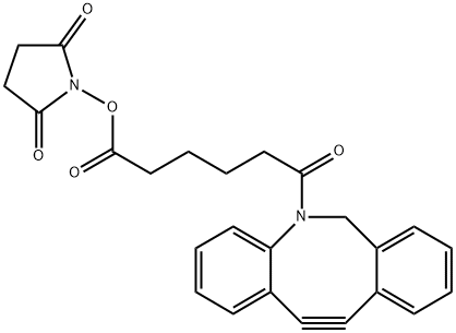 DBCO-C6-NHS 二苯基环辛炔-碳6-琥珀酰亚胺酯