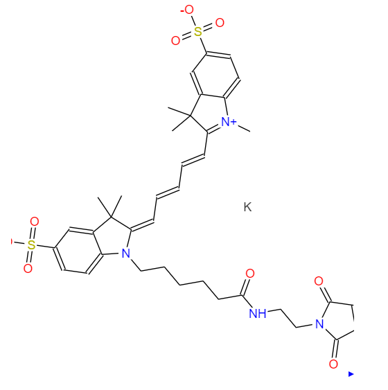 Sulfo-Cyanine5 maleimide  水溶性花菁染料CY5标记马来酰亚胺