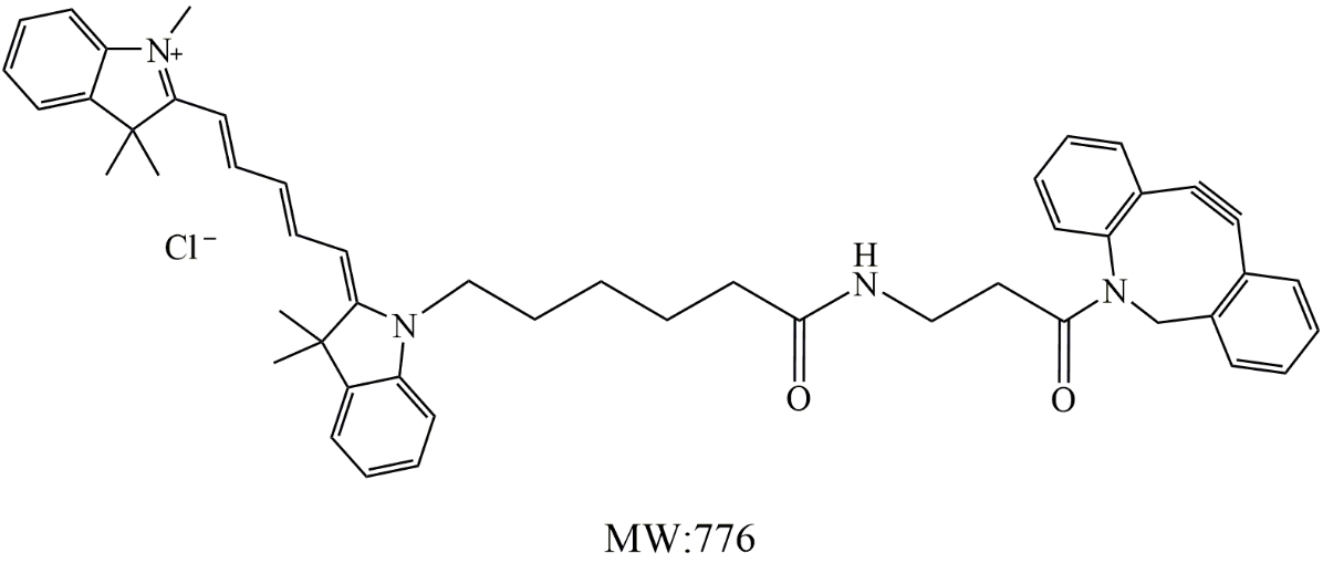 CY5-DBCO 花菁染料标记二苯基环辛炔