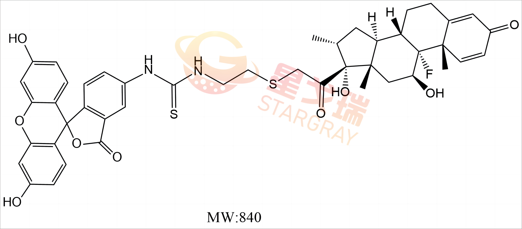 FITC-DXMS 荧光素标记地塞米松