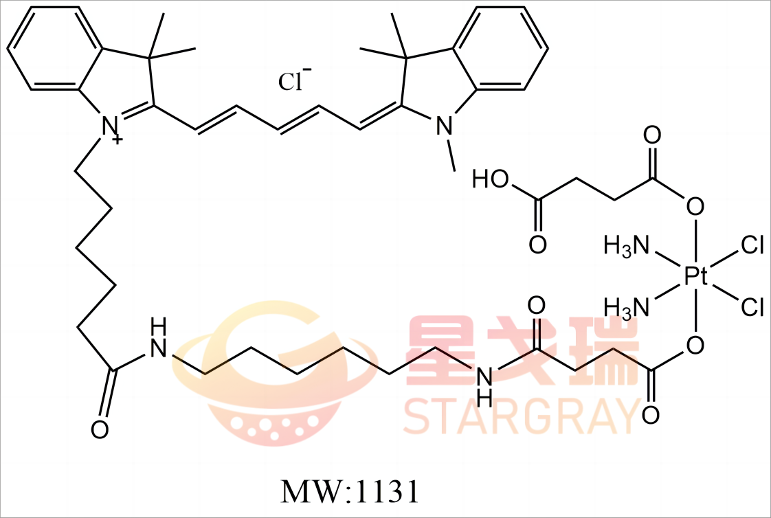 CY5-cisplatin 花菁染料CY5标记顺铂