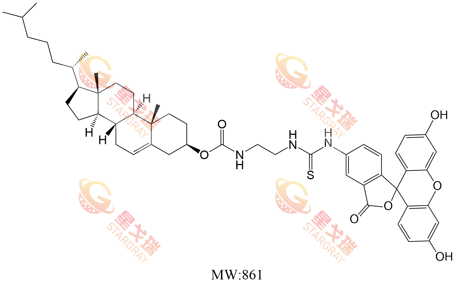 FITC-Cholesterol 荧光素标记胆固醇