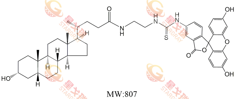 FITC-LCA 异硫氰酸荧光素标记石胆酸