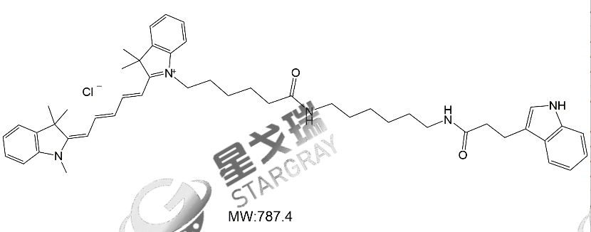 CY5-3-吲哚丙酸