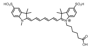 Sulfo-Cyanine7 Carboxylic acids  水溶性花菁染料CY7标记羧基 943298-08-6