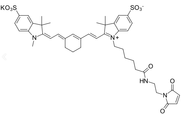  水溶性花菁染料CY7标记马来酰亚胺