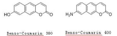 氟化硼二吡咯BODIPY与香豆素、荧光素区别