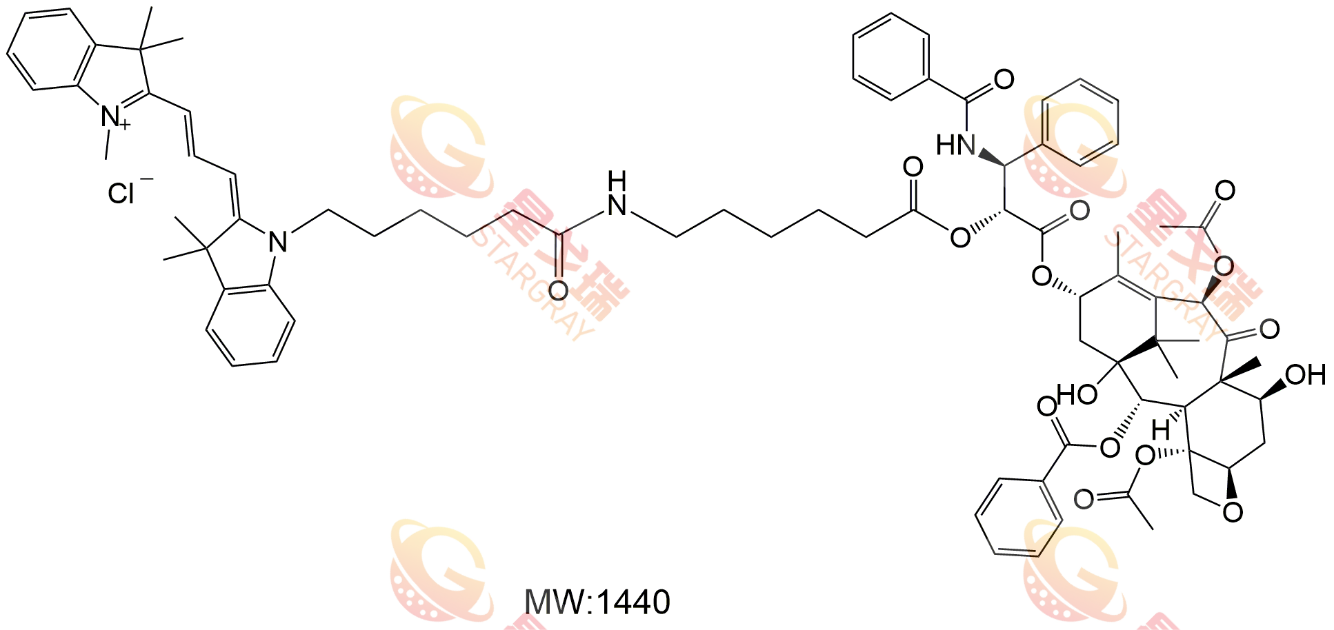 PTX-Cyanine3菁染料标记紫杉醇