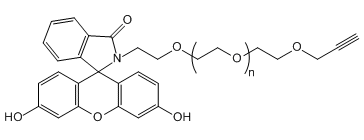 FITC-PEG-Alkyne 异硫氰酸荧光素-聚乙二醇-炔烃