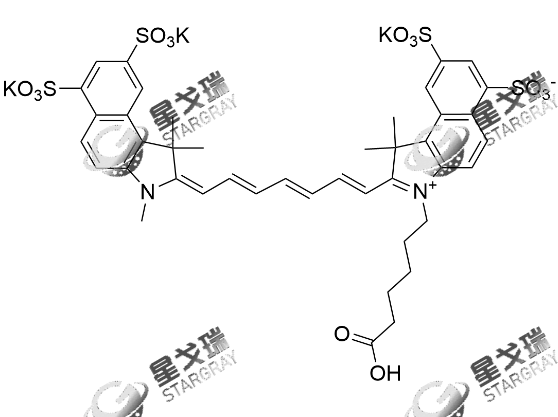 Sulfo  CY7.5 COOH,生物医学研究近红外荧光染料